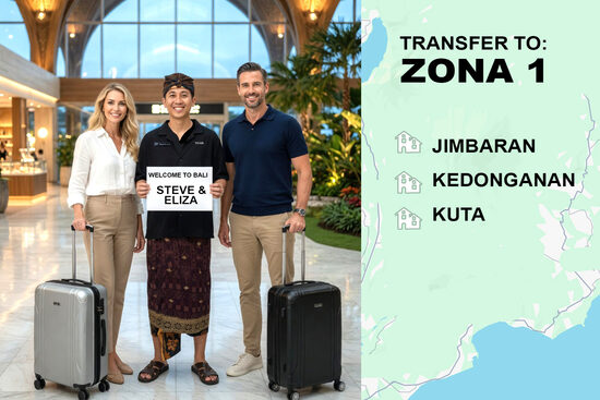 Air Port Pickup, to Jimbaran & Kuta