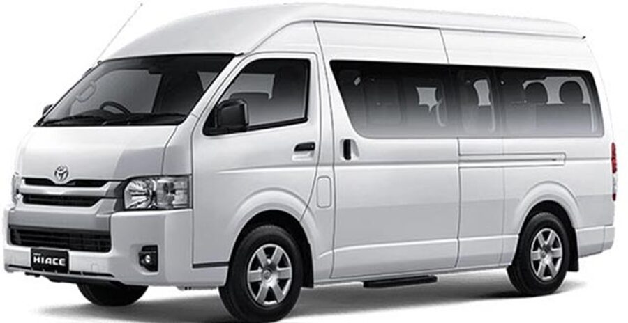12 Seater, Toyota Hiace Bus
